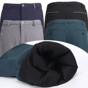 골프패딩바지 남성 겨울골프바지 방풍 방한 밴딩슬랙스