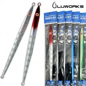 루웍스 LWJ-107 하이피치 로거 200g 240g 300g 350g 롱 메탈 지그 지깅 방어 부시리 대구 지깅 롱지그