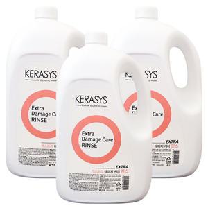 케라시스 엑스트라 데미지케어 대용량 린스 4000ml x 3개 리필용