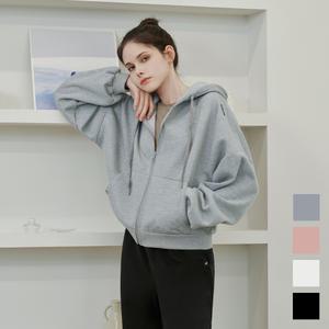 스컬피그 컴피 기모 후드집업 (4컬러)