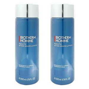 비오템 옴므 아쿠아틱 로션 애프터 쉐이브 200ml 2개