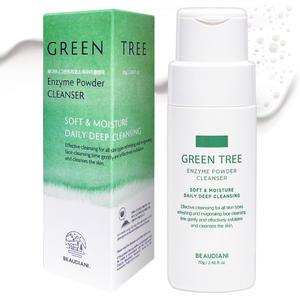 뷰디아니 효소클렌저 70g 녹차 티트리 알로에 천연 히알루론산 저자극 블레미쉬 사춘기 청소년 지성 민감성 엔자임 가루