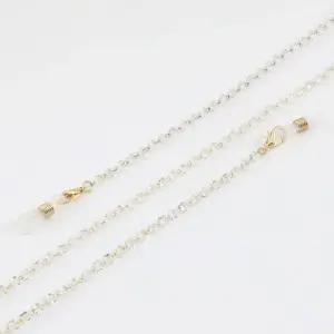 투명 크리스탈 골드 비즈 마스크걸이 목걸이 안경줄