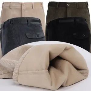 남자골덴바지 남성코듀로이팬츠 기모슬랙스 알마니아 겨울 방한복