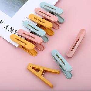 베이직 컬러 빨래집게 50p 이불 옷 빨래 세탁 집게 다용도 클립