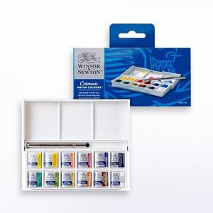 윈저앤뉴튼 코트만 고체케익 12색 (포켓박스)