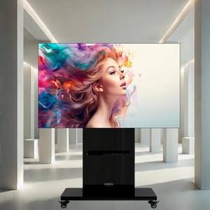 85인치 이동식 TV스탠드거치대 대형 75인치 86인치 티비거치대 삼성 LG 호환 65인치 55인치