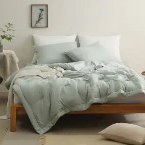 [롯데백화점]박홍근홈패션 테일러 부드러운 세미마이크로 에어워싱 차렵이불 퀸(Q) (4온스)