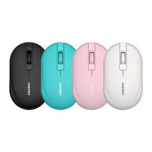 체리 마우스 MW 5180 무소음 블루투스 무선 마우스 (블랙, 화이트, 블루, 핑크)