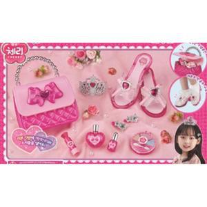 공주 외출 쥬얼리 화장품 핸드백 구두 세트 학원선물 여아 코스튬 어린이날 파티놀이