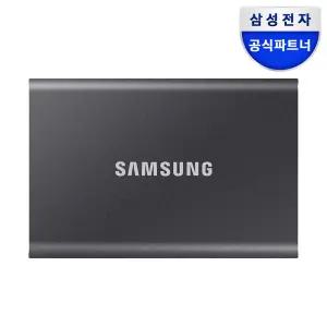 [정품파우치증.정]삼성전자 포터블 외장SSD T7 4TB MU-PC4T0T/WW 그레이