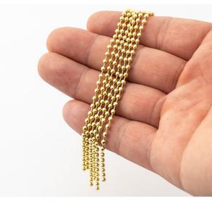 비즈키링 볼체인 군번줄