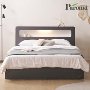[파로마]로건 LED 서랍형 퀸사이즈 수납침대