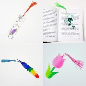 [공예재료] 투명아크릴 책갈피만들기 (8종)/글라스데코 아크릴 재료/레진아트