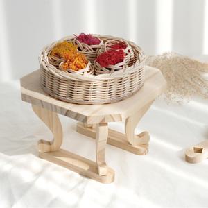 목공 체험 DIY 원목 미니 소반 DIY 만들기 재료 디지우드