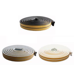 현관문고무패킹 우풍 방문 방풍 소음 외풍차단 창문 바람 문틈막이 틈새막이 방음재 D형 12X10