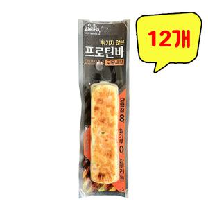 고래사어묵 프로틴바 구운새우 80g x 12개
