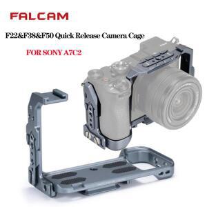 FALCAM 퀵릴리즈 카메라 케이지 소니 A7C2 L 브래킷 하단 플레이트  F22 F50