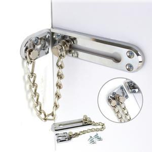 현관문 체인 안전 고리 도어걸쇠 걸이 이중잠금 보조 장치