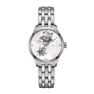 해밀턴 여성 메탈 시계 재즈마스터 오픈하트H32115192