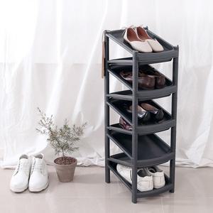 지그재그 신발 정리대 현관 간이 신발장