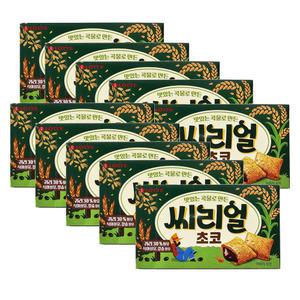 초코과자 간식 과자 씨리얼 초코 10개