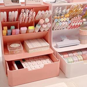 다용도정리함 연필꽂이 책상위 정리함 소품통 보관함