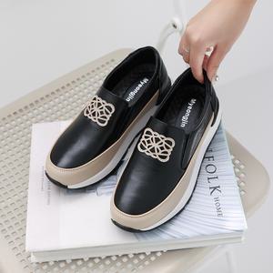 소가죽 멜라느 슬립온 4.5cm