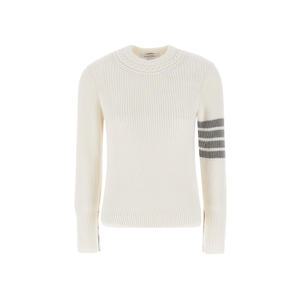 [THOM BROWNE] 24FW 사선완장 케이블 트림 니트 FKA410A Y3017 100