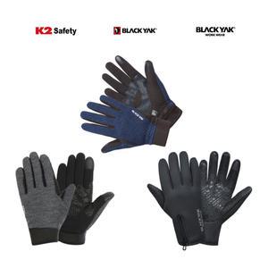 K2 블랙야크 보온장갑 동계용 겨울 등산용 방한 스마트폰터치 미끄럼방지