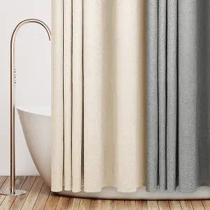 패브릭샤워커튼 180x180 화장실 곰팡이 욕조 방수커튼