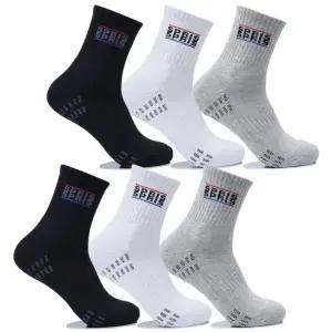 스프리스 이중쿠션 남자스포츠양말중목 6켤레 SP1014