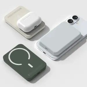 [1개+1개] 모아리 20W 맥세이프 고속 충전 아이폰 보조배터리 5000mAh