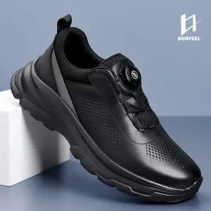 본필 BR202 남성 다이얼 운동화 런닝화 워킹화 헬스화 올블랙 쿠션화