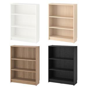 [마켓비]이케아 BILLY 빌리 3단 와이드 책장 80x106cm/3단선반/수납장/서랍장/진열장