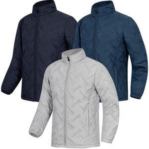 [디바옴므]겨울 심리스 하이넥 경량 패딩 기모안감 점퍼 자켓