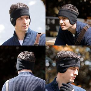 방한 헤어 밴드 귀도리 귀마개 니트 이어밴드 고탄력 보온 편안한 이중보온 글로벌와이