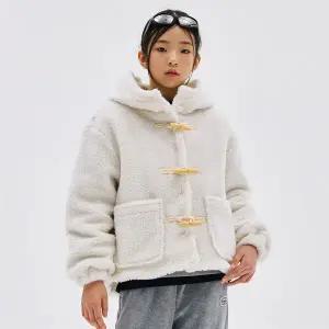 [오션스카이] [2color]여아 양털 떡볶이 반코트