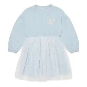 [대구백화점] [래핑차일드]리본 저지 기모 원피스 BL(84D19-502-734BL)