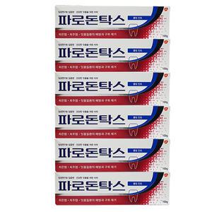 파로돈탁스 데일리 후로라이드 치약 100gx6개입
