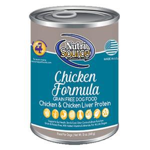 뉴트리소스 그레인프리 강아지 캔 치킨포뮬러 368gx12캔