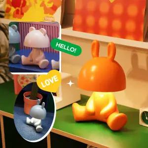 덱스탑 곰돌이 앤 래빗 무선 감성 무드라이트 감성 무드등 조명 수유등 취침등 집들이