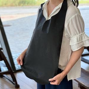 일회용앞치마 부직포 위생 손님용 식당앞치마 블랙 500매