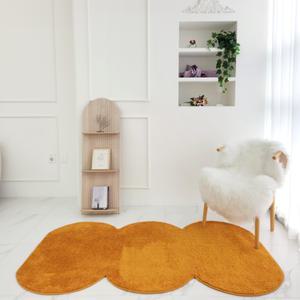 [리빙플래너] 캔디 비정형 디자인 러그 사계절 워셔블 거실러그 카페트 4colors