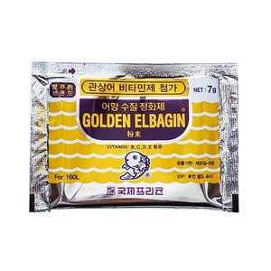 골든엘바진 수질개선제 비타민제 수질안정제 엘바진 열대어키우기 구피