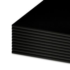 원단보드 5T 흑색 A4 8절 4절 2절 우드락 우드보드 보드롱 폼보드 블랙 비접착