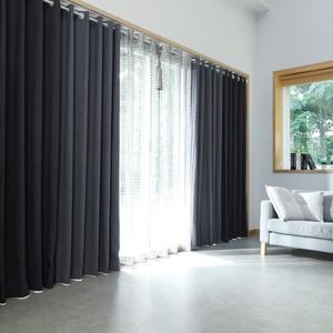 뷰하우스 바이르 암막커튼 투톤 아일렛 슈퍼특대형