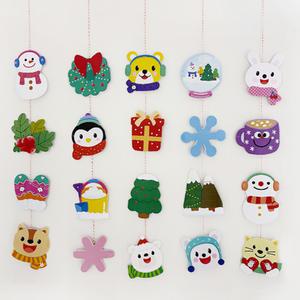 [완제품] 겨울환경판 어린이집 유치원 교실 환경판 꾸미기 게시판 구성 겨울모빌