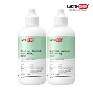 [2개]락토덤 피부에 유익한 어성초 수분 토너 200ml 2개