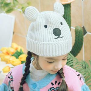붐붐 베어 니트 모자 유아모자